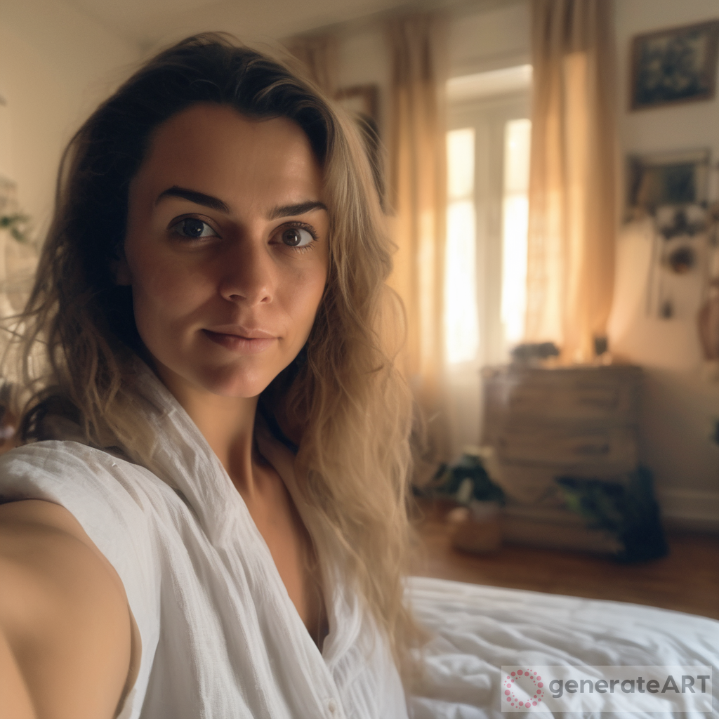 Awakening to Contentment: A Cozy Morning Selfie