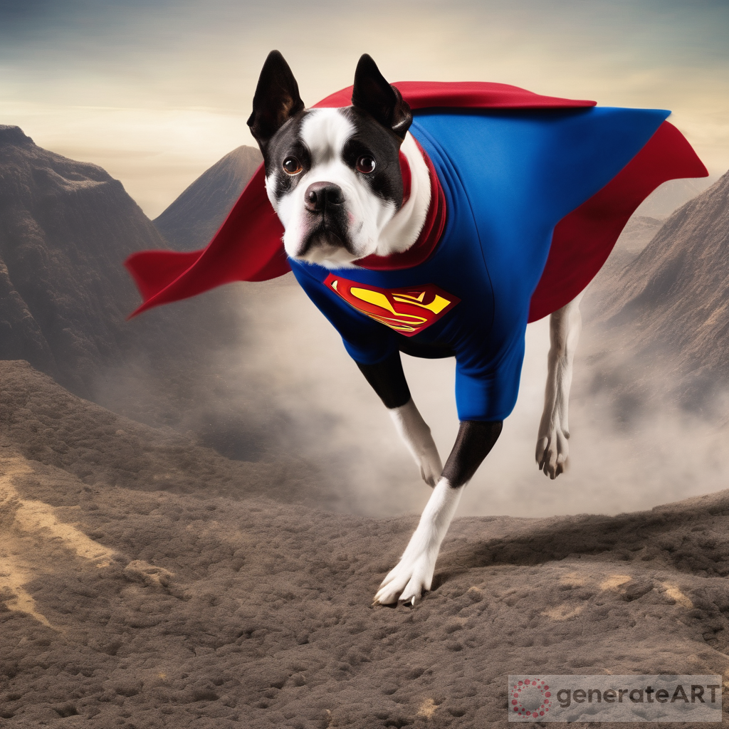 The Incredible Adventures of Superdog: Flying High over the Fiery Volcano
