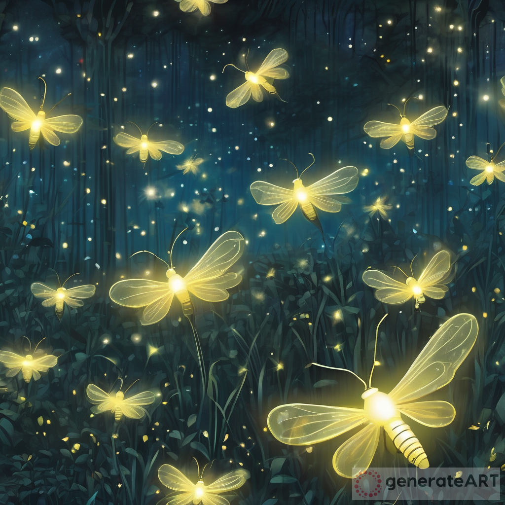 Enchanting Firefly Dance: Exploring the Ethereal Beauty of Moonlit ...