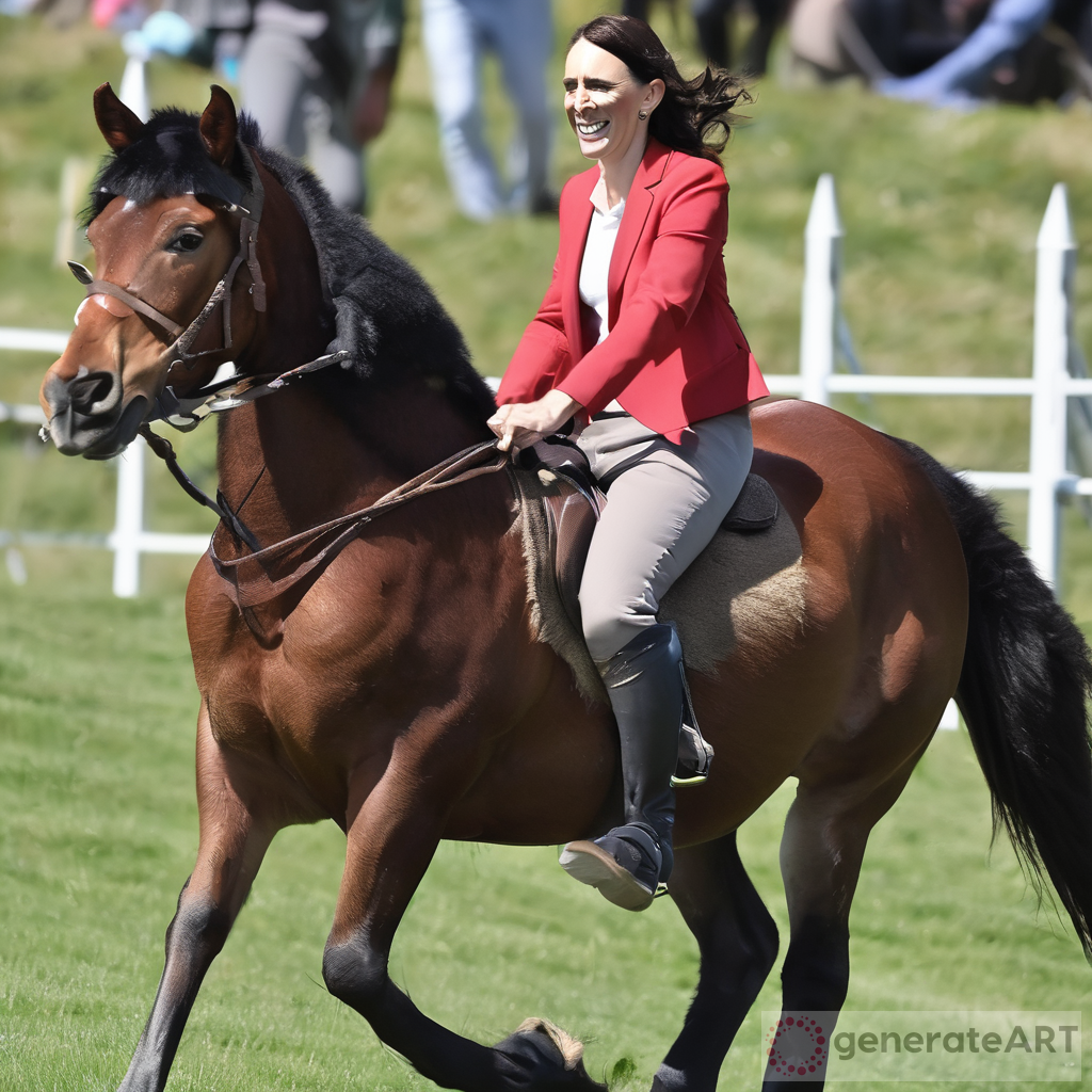 Jacinda Ardern Embraces Power and Majesty on Horseback