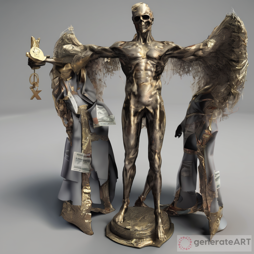 Uncovering the Sins of Greed: A Captivating 3D Image