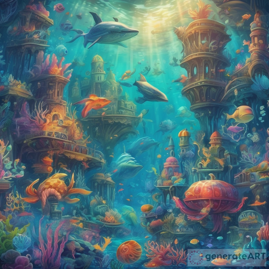 Dive into the Enchanting Underwater Kingdom | GenerateArt