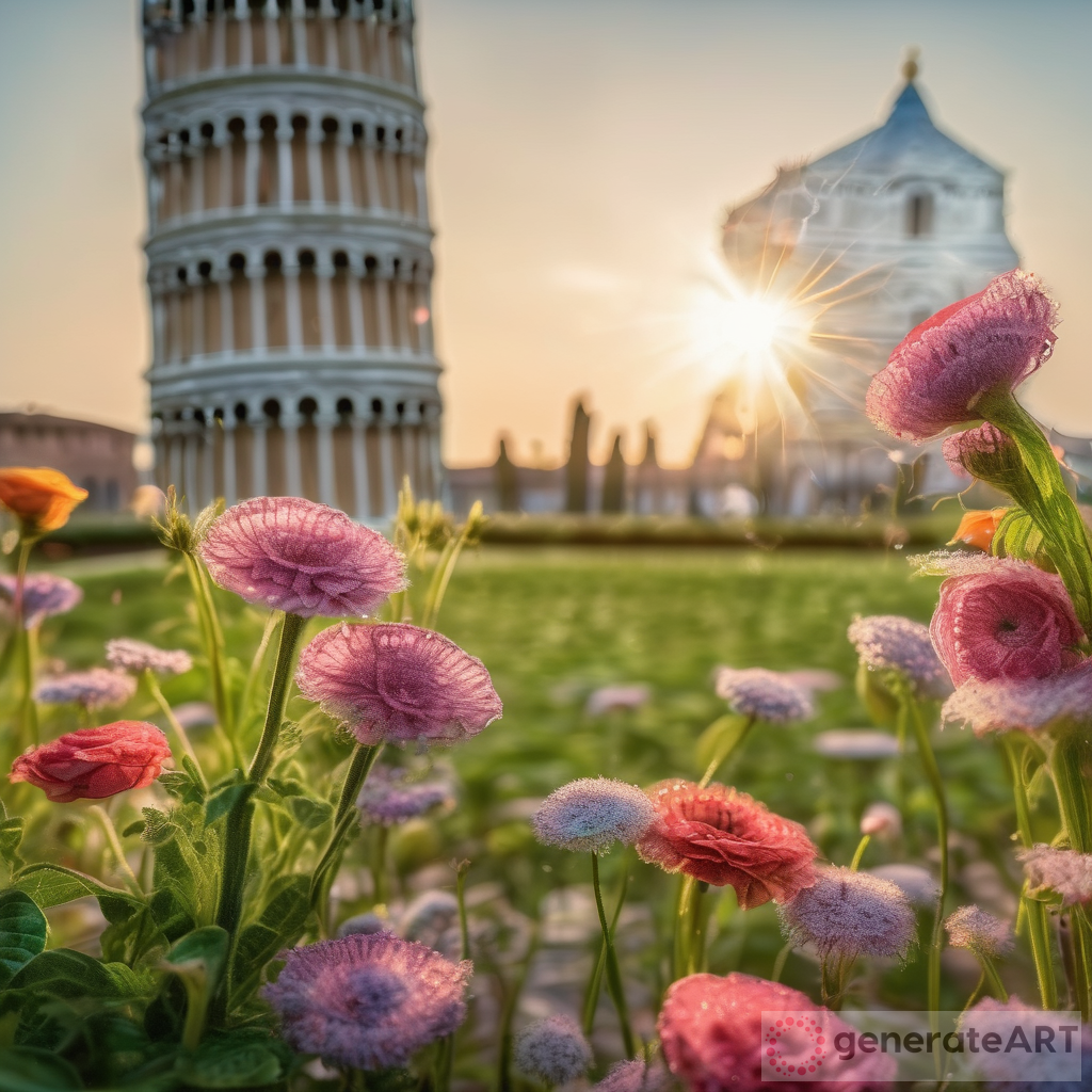 The Enchanting Beauty of Floating Gardens and the Leaning Tower of Pisa