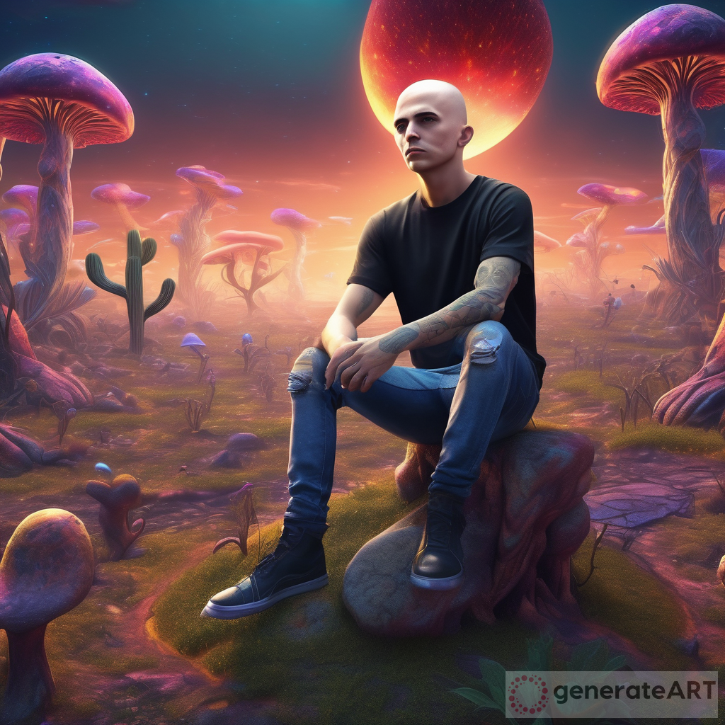 Trippy Adventures on a Distant Planet | #FantasyArt #PsychedelicJourney