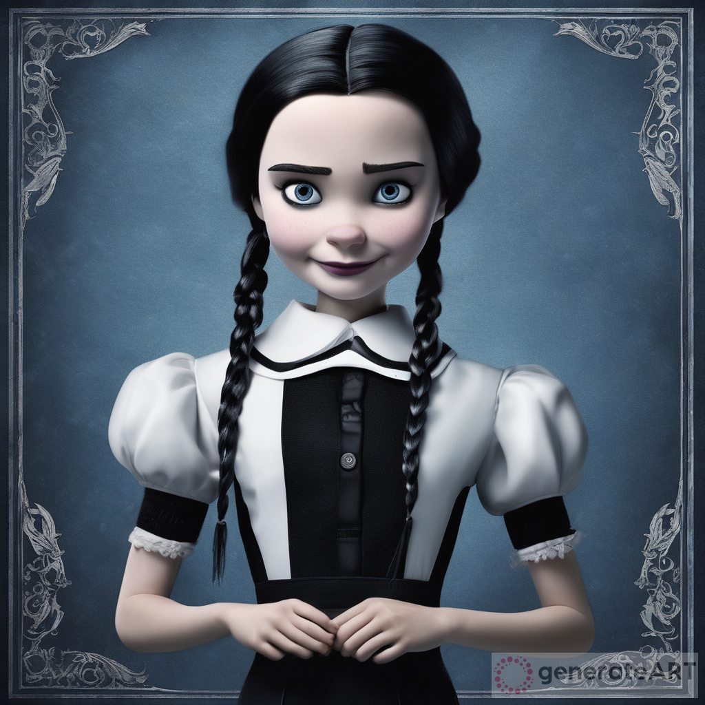 New Wednesday Adams Family Poster: A Spooky Twist on a Classic!