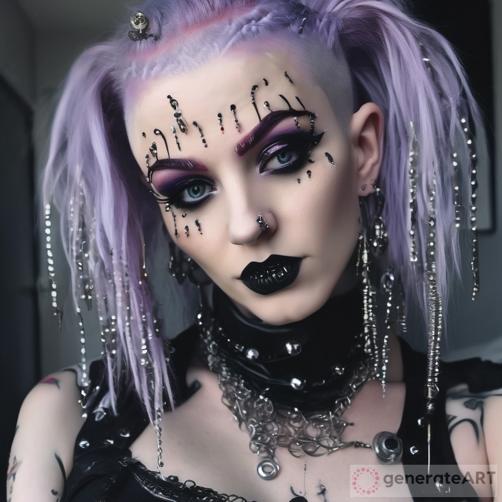 Sparkling Goth: Embracing Individuality with Style
