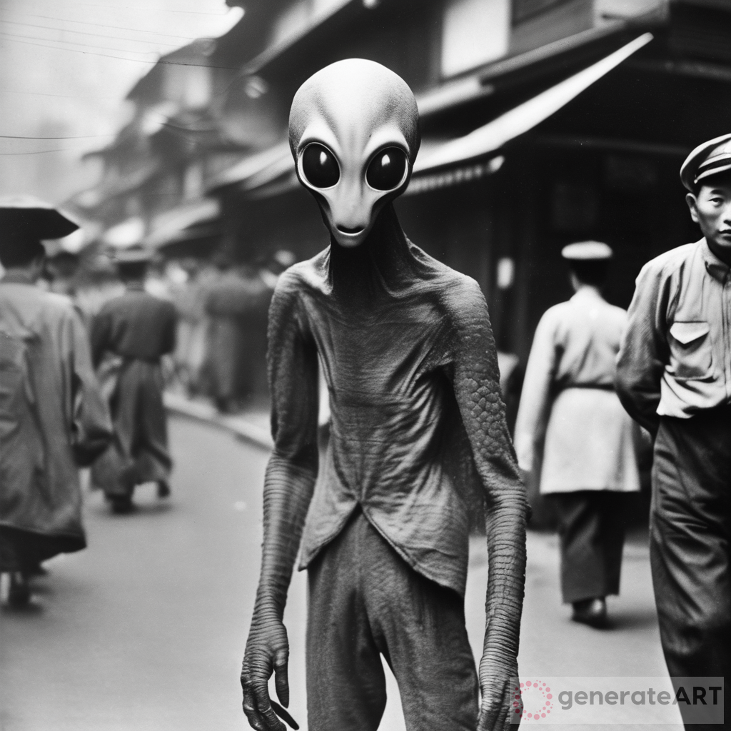 The Hidden Alien: A Mysterious Encounter in 1930s Tokyo