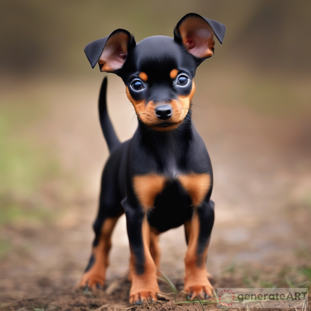 Meet the Adorable Miniature Pinscher Puppy: A Perfect Companion!