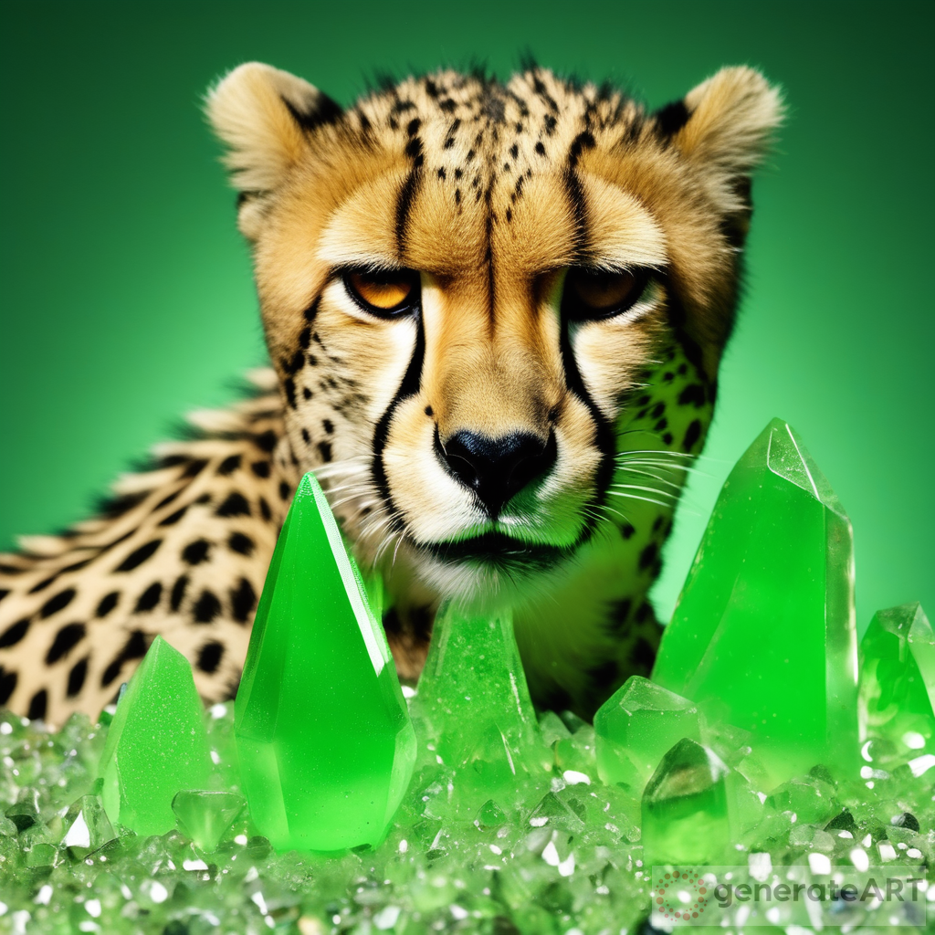Unleashing Nature's Wonders: Cheetah Piss Enhances Green Crystals