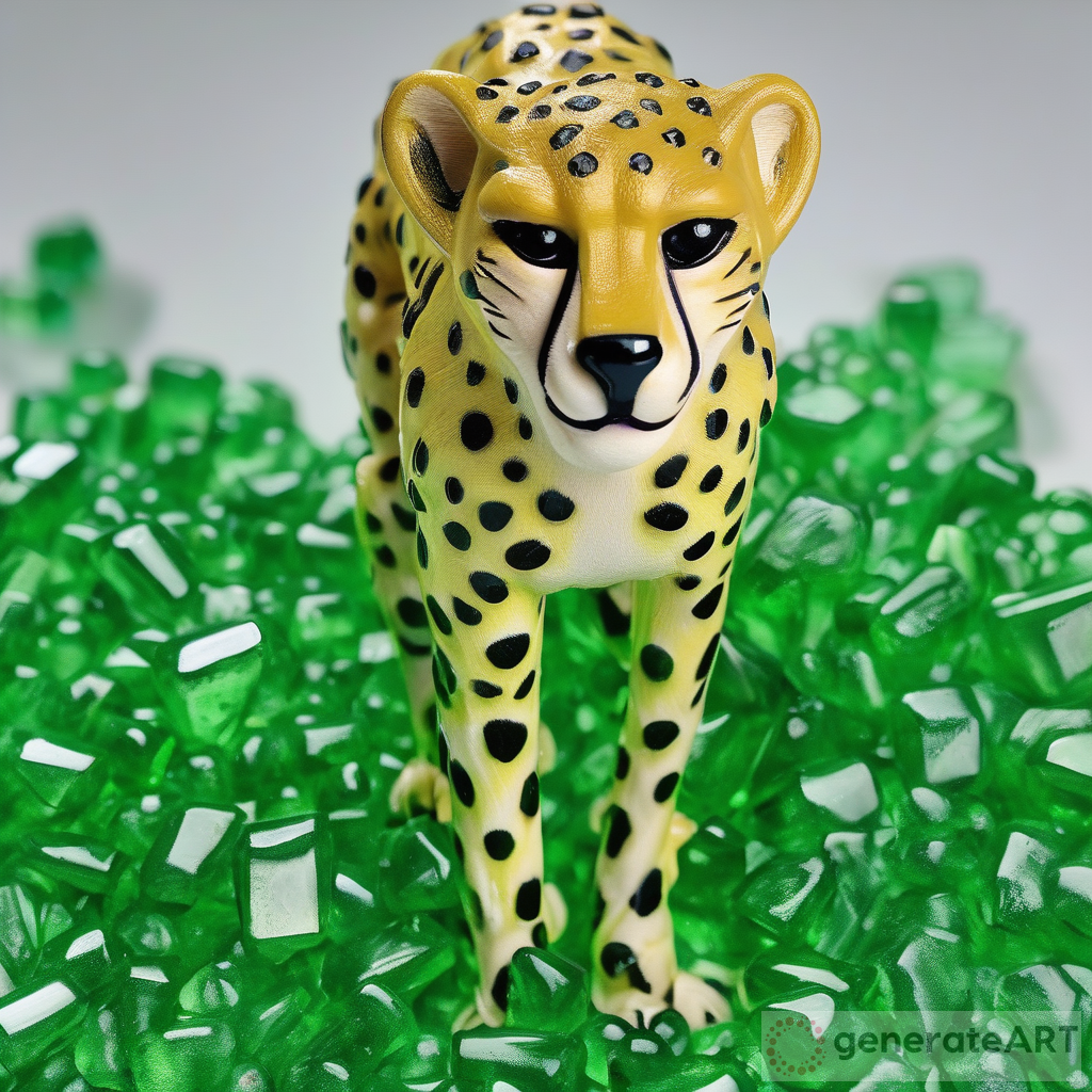 The Fascinating World of Cheetahs: Exploring their Mystical Connection with Green Crystals
