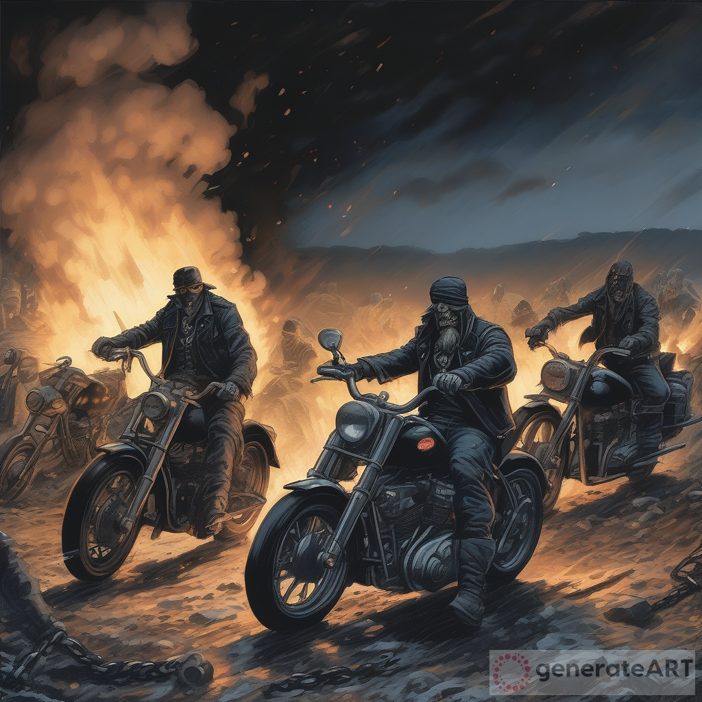 Battlefield Bikers: A Dark and Stary Night