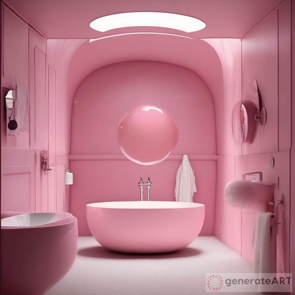 Bubble in the Pink Bathrooms: An Artistic Journey into the Front Rooms