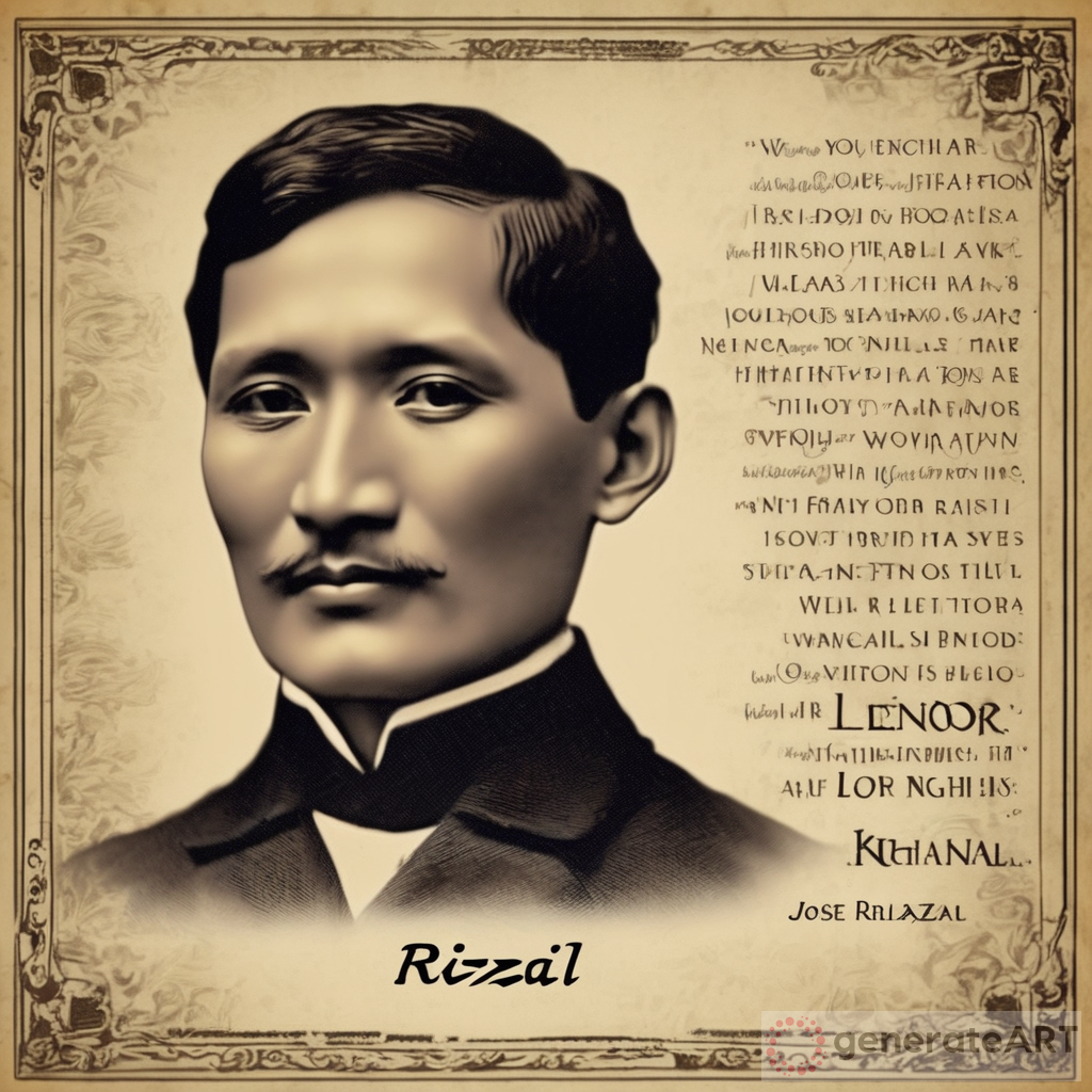 A Poetic Farewell to Leonor: An Ode by Jose Rizal