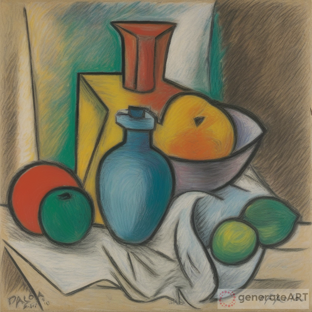 The Colorful World of Picasso: A Look into Still Life Oil Pastel