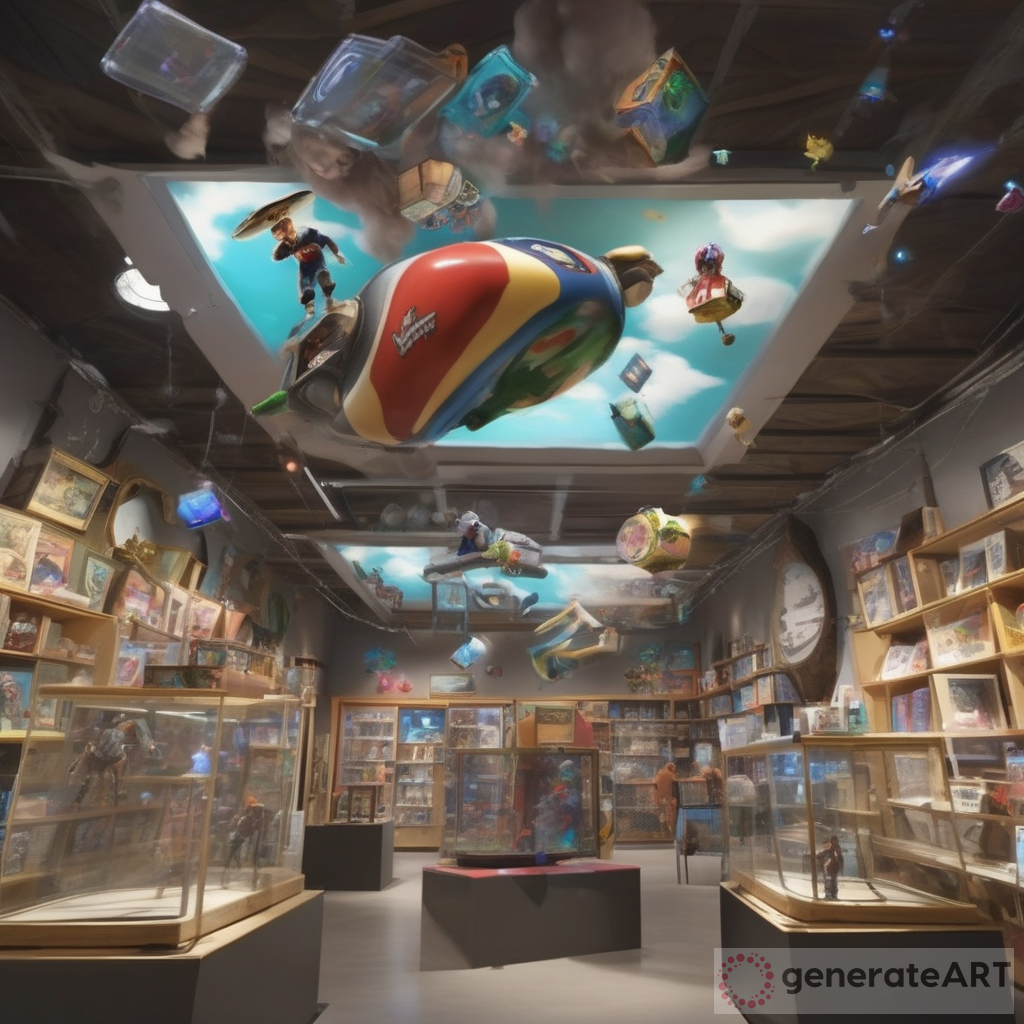 Gravity Defying Delights: Exploring the World of Floating Video Game Memorabilia