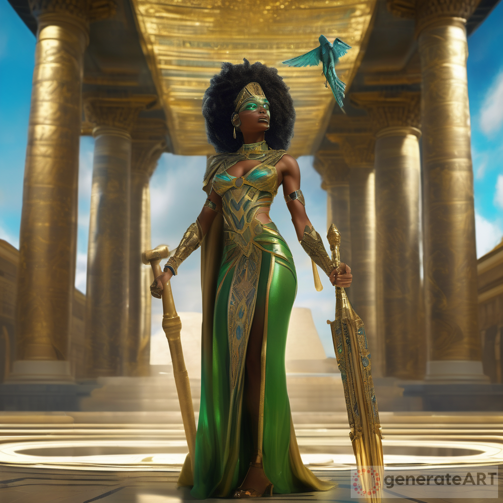 Spell: Motion Capture of Mother Isis in Throne Hall of Gold