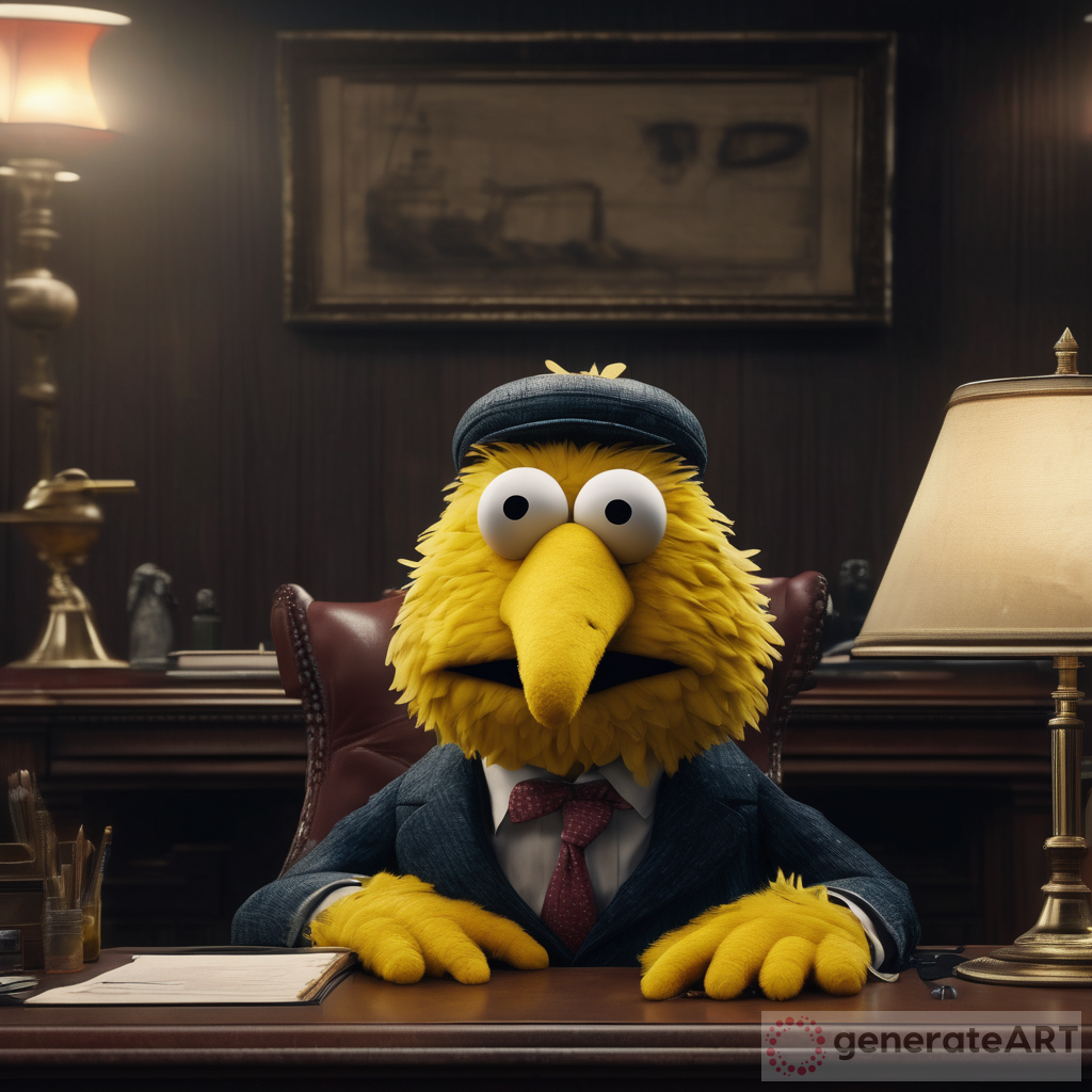 Big Bird in The Godfather: A Dark and Intense Encounter