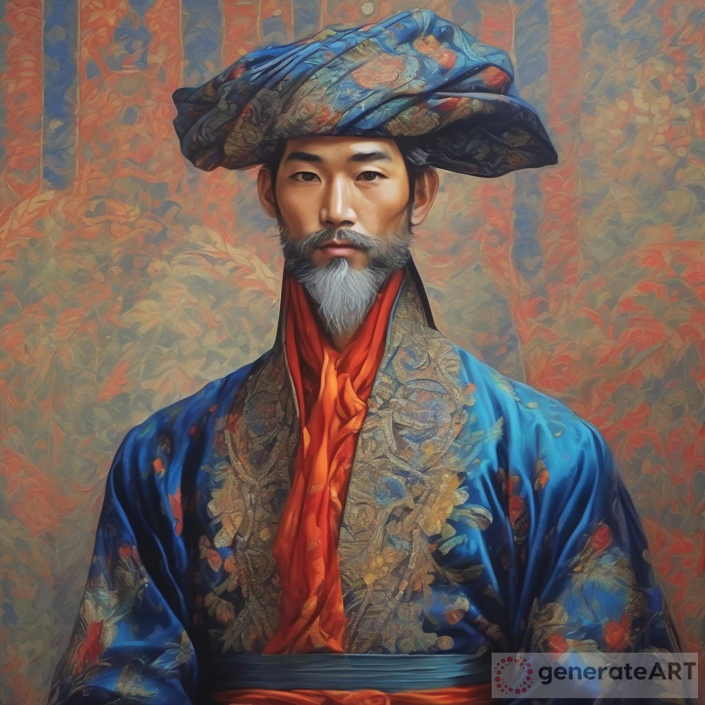 Unveiling Mystery: The Enigmatic Attire in a Super Rare, Ultra High Details Painting