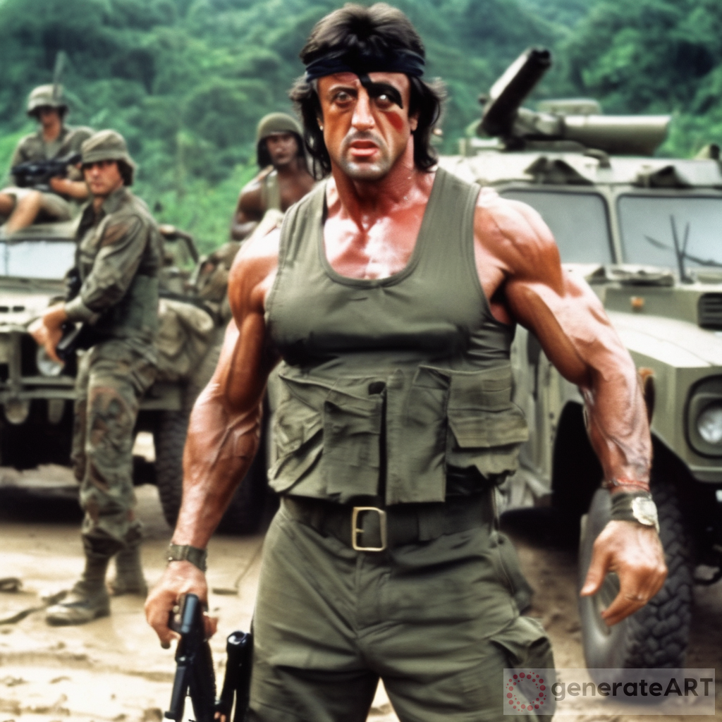 Sylvester Stallone as Rambo: A Memorable Outfit in Brazil's War