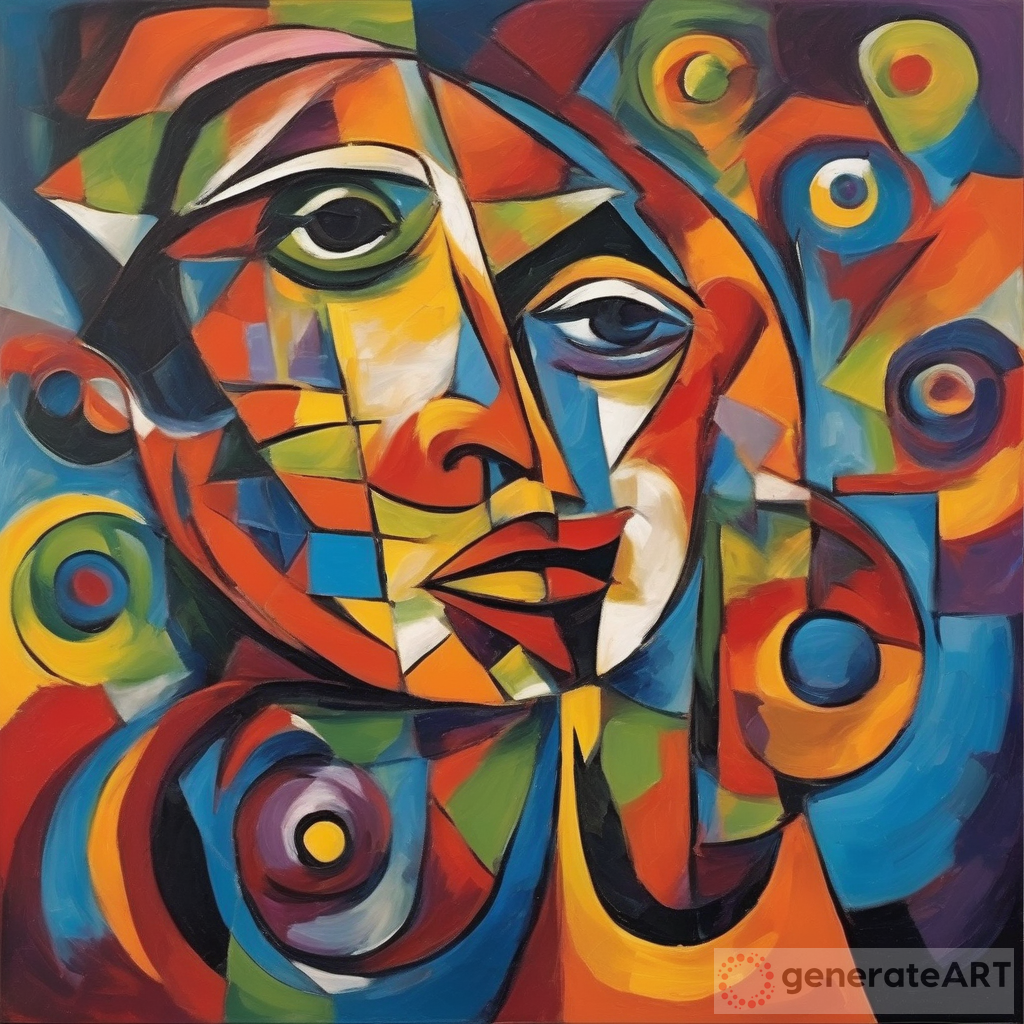 Serendipitous Chaos: A Colorful Explosion of Shapes - Art Blog