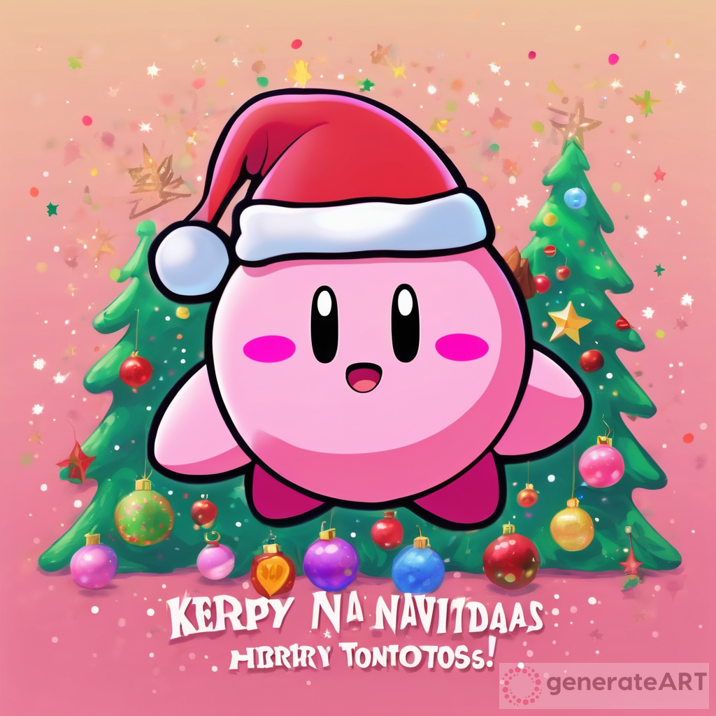 Falling for Christmas: Kirby in a Pastel Wonderland