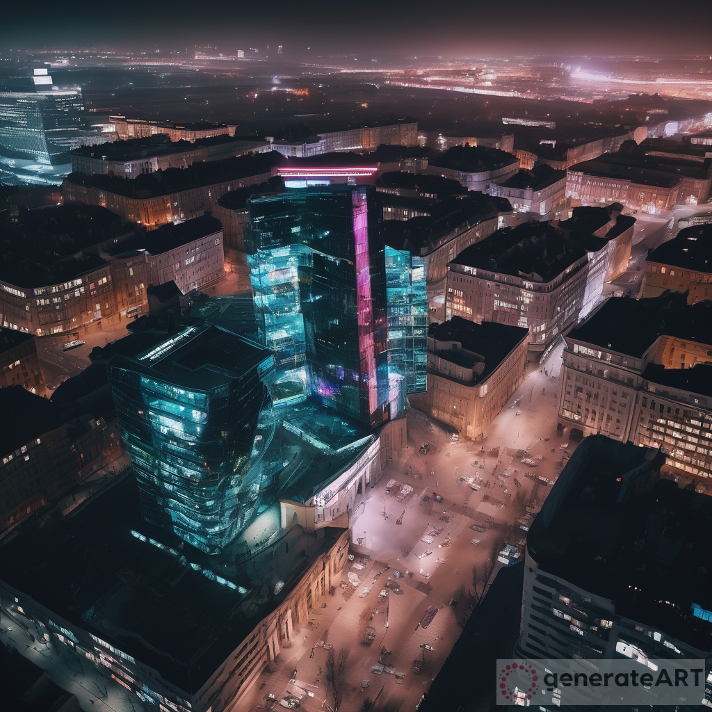 Cyberpunk Vibes: Unveiling the Neon Nights of Downtown Warsaw