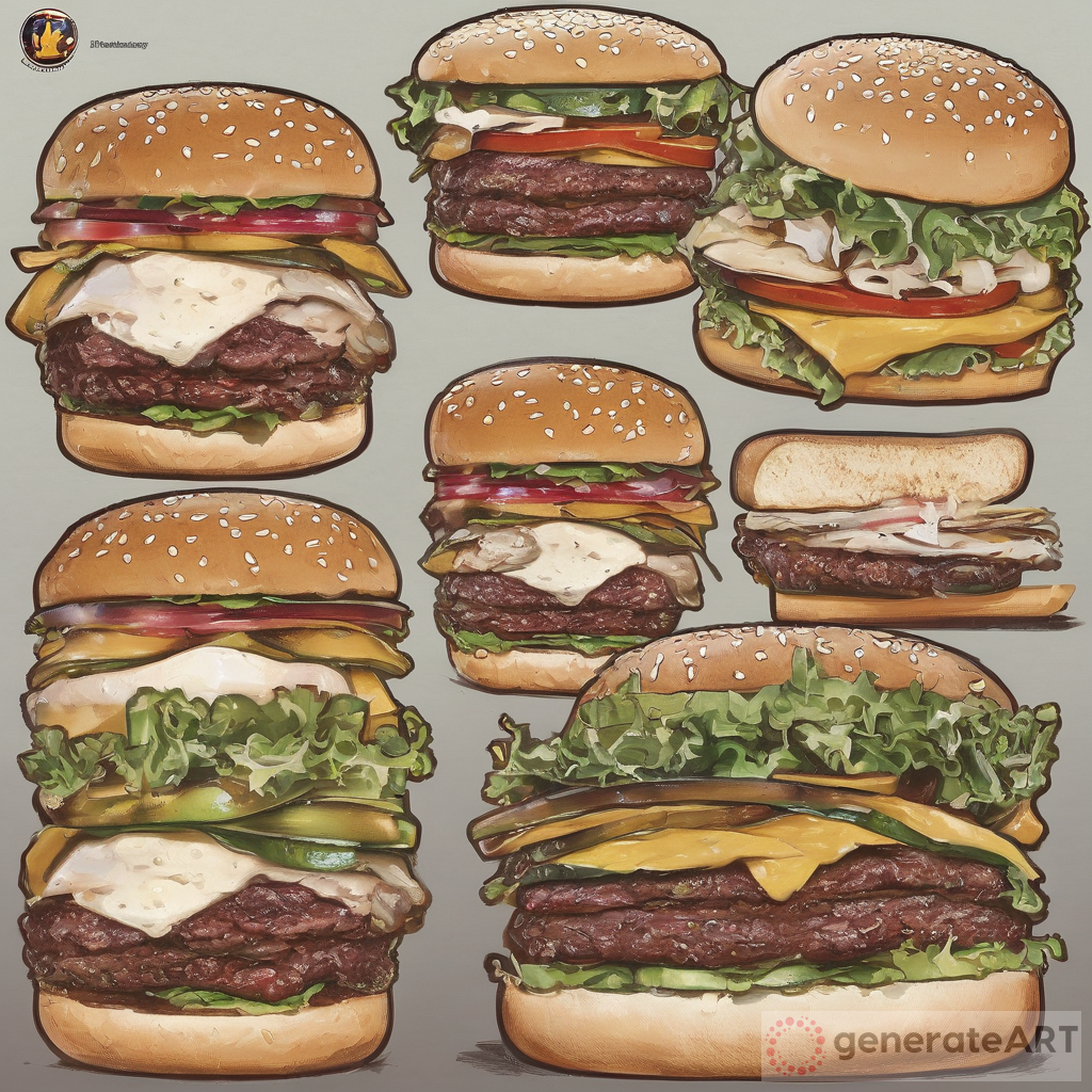 The Delectable Magic of Hamburger Art