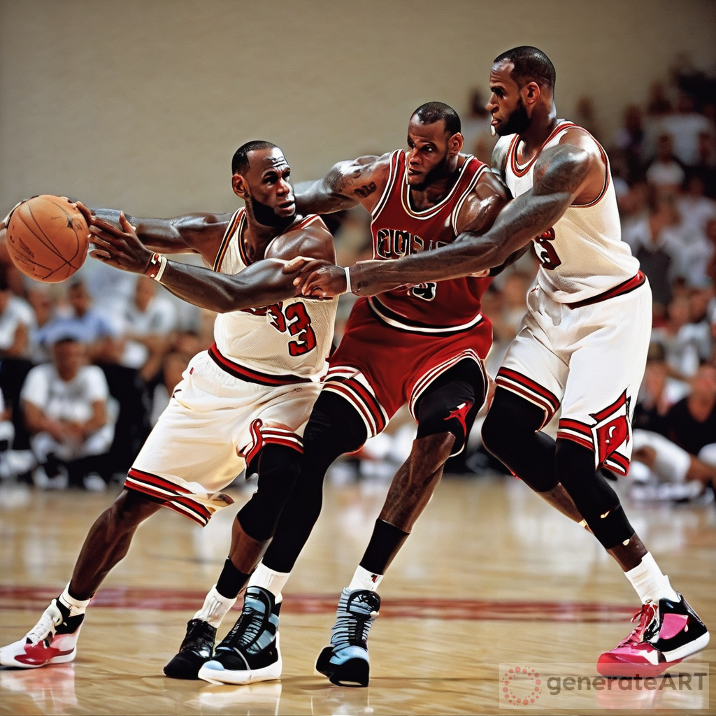 The Epic Showdown: Jordan vs LeBron - A Battle of the Basketball Legends