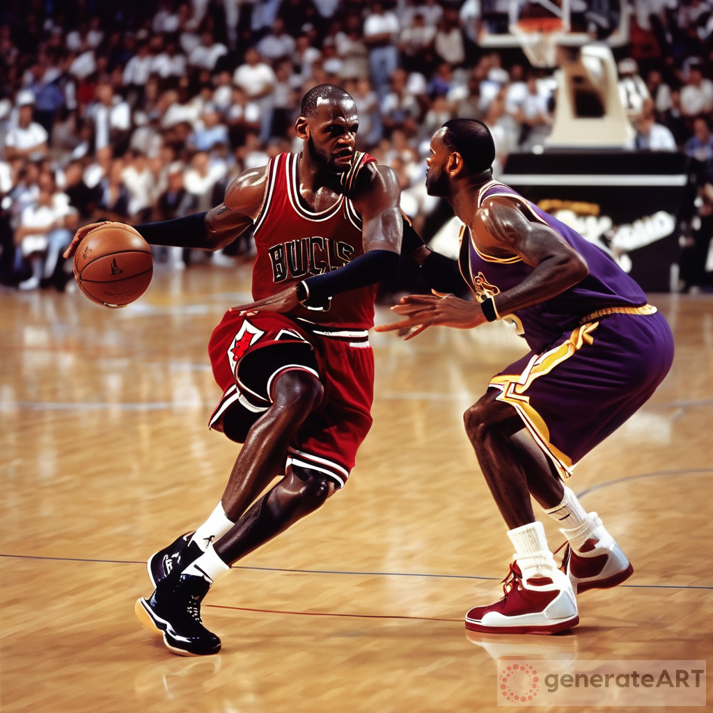 The Ultimate Showdown: Jordan vs LeBron in a 1-on-1 Basketball Match