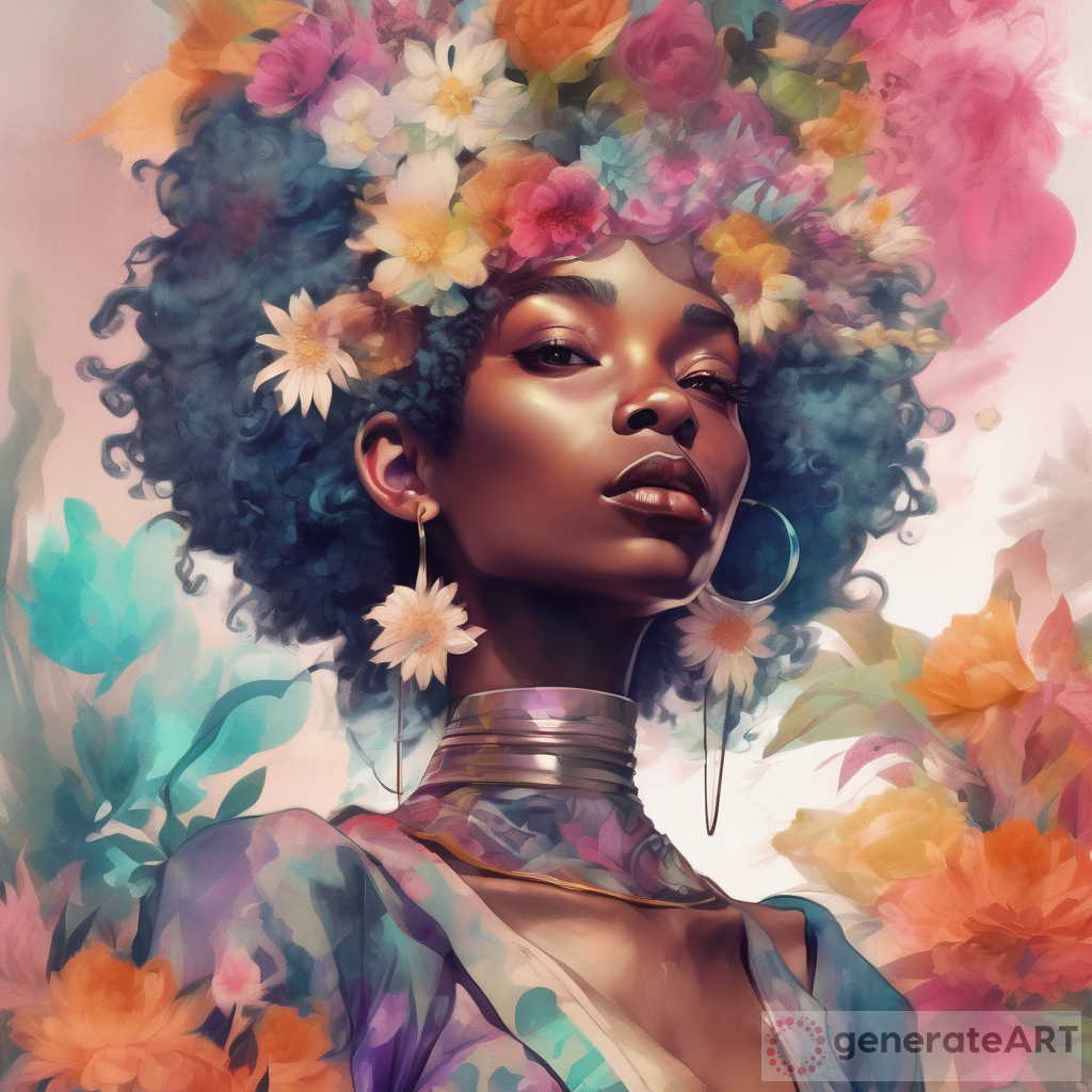 Flower in Afrofuturism: Exploring Gender Bending Anime Art