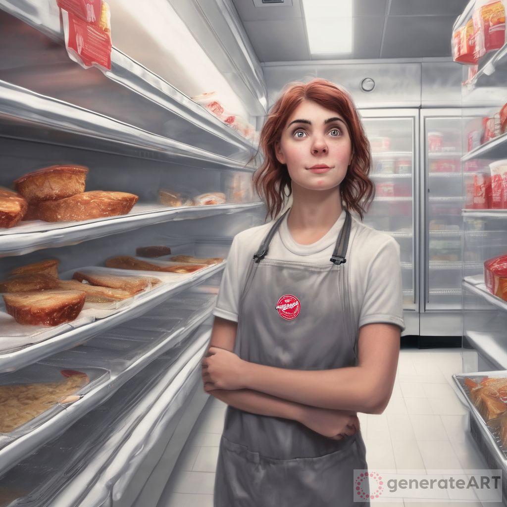The Chilling Beauty of the Wendy's Girl in the Walk-in Freezer