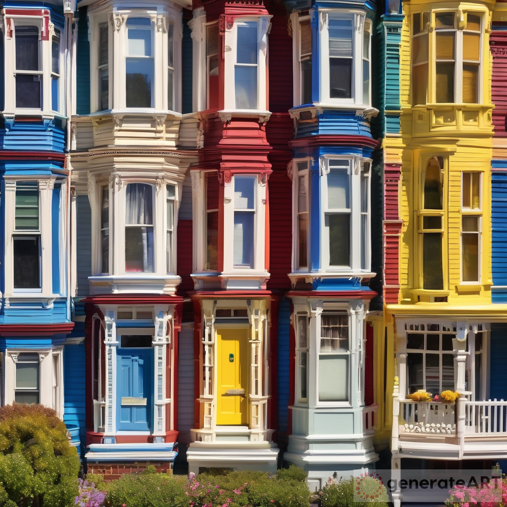 Exploring the Charming Miniature World of Victorian Row Houses in San Francisco
