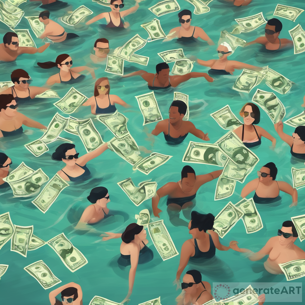 Swimming in Cash: A Luxurious Art Experience