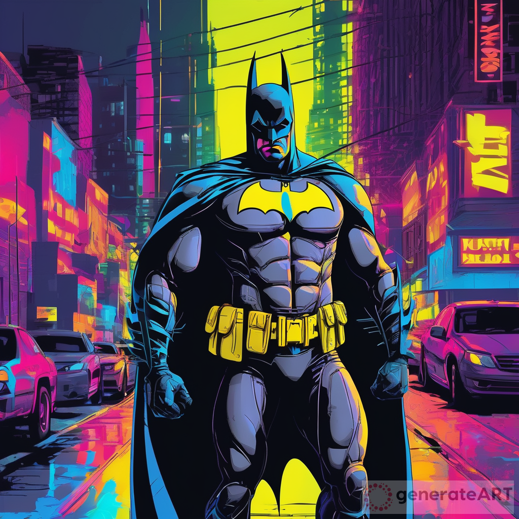 Exploring the Vibrant World of Batman in Neon Colors