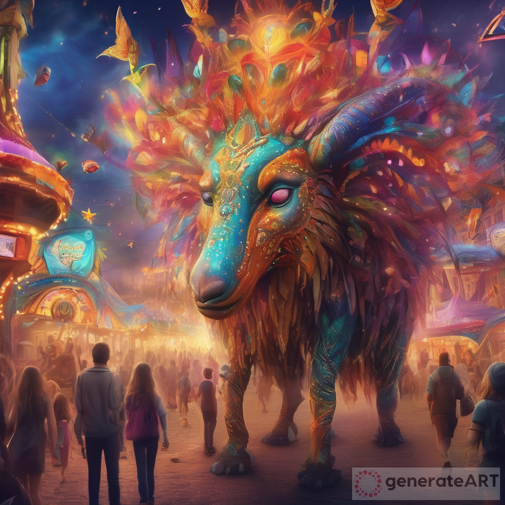 A Spectacular Wonderland: Unveiling the Vibrant Carnival of Whimsical Creatures