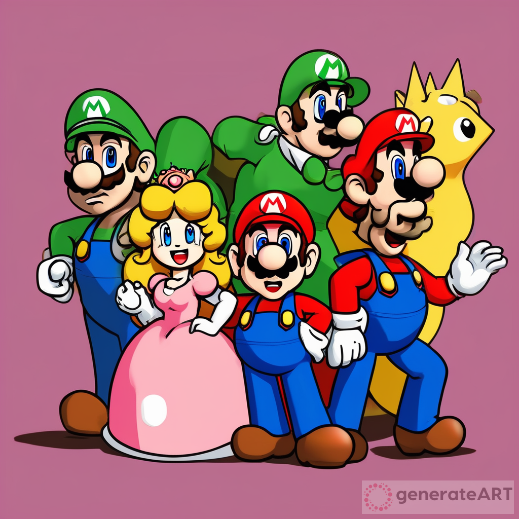 The Funky Adventures of Mario, Luigi, and Princess Peach