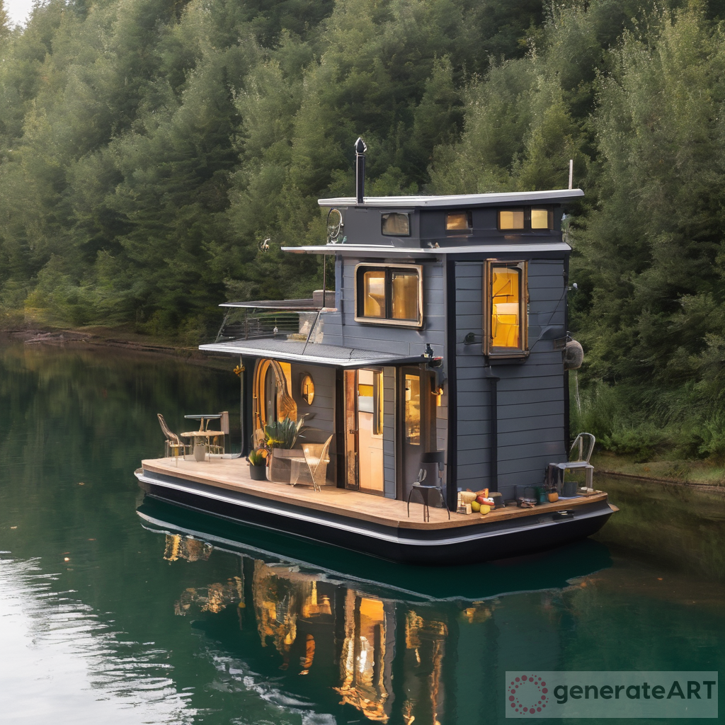 Exploring the Serenity of a Tiny Houseboat