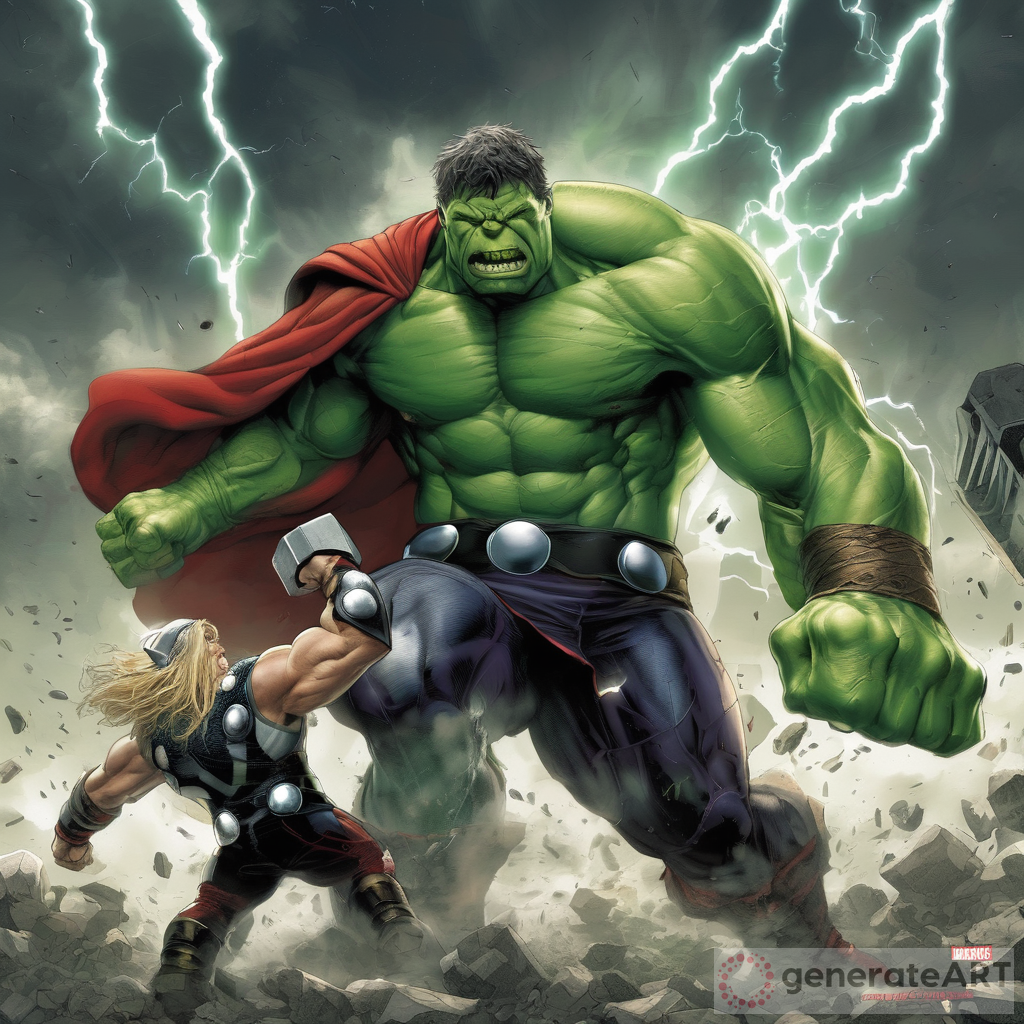 The Power of Thor and the Hulk: Exploring the Art