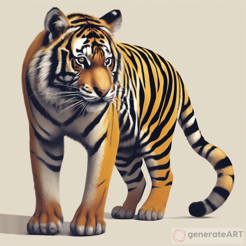 The Barcode Tiger: An Unconventional Twist on a Majestic Creature