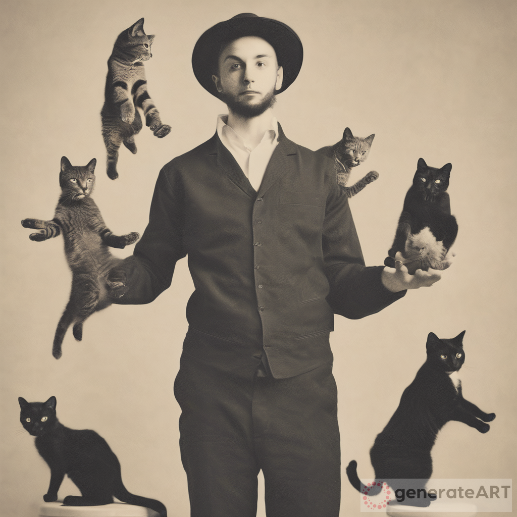 The Mastery of Levi Goven: Juggling 5 Cats