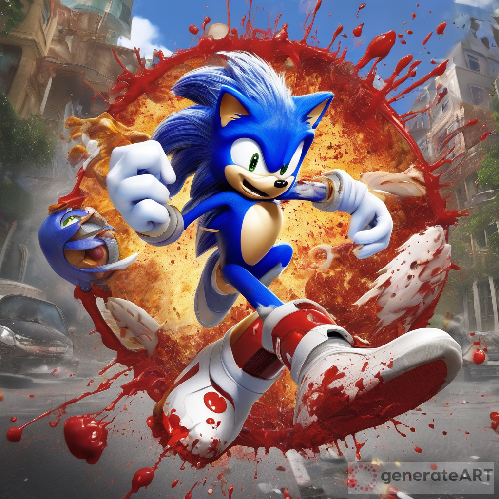 The Brutal Artistic Interpretation of Oprah Winfrey Ripping Sonic the Hedgehog