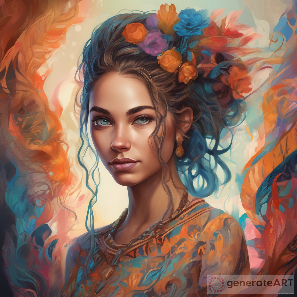 Ethereal Beauty: Capturing Vibrancy and Realism in Digital Art