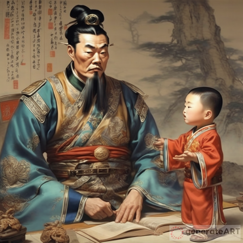 Fantasy Fati: Chinese Lord Imparts Military Wisdom to Young Trainee