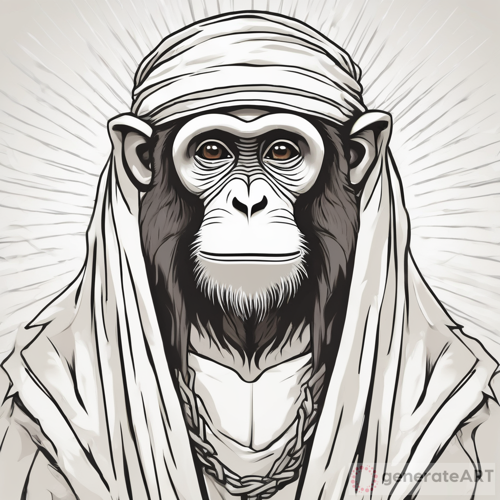 The Cartoon Transformation: Monkey Jesus Christ