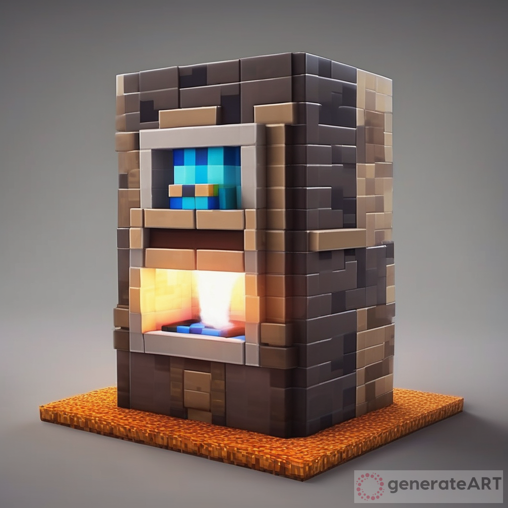 Furnace Art: A Creative Combination of Minecraft and Fur