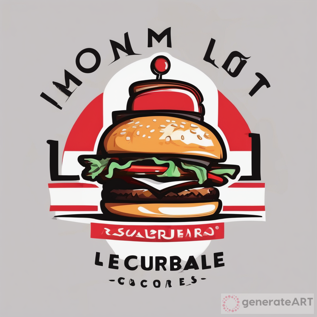 Burger-Wearing Glasses: The Artistry Behind a Strikingly Unique Restaurant Logo