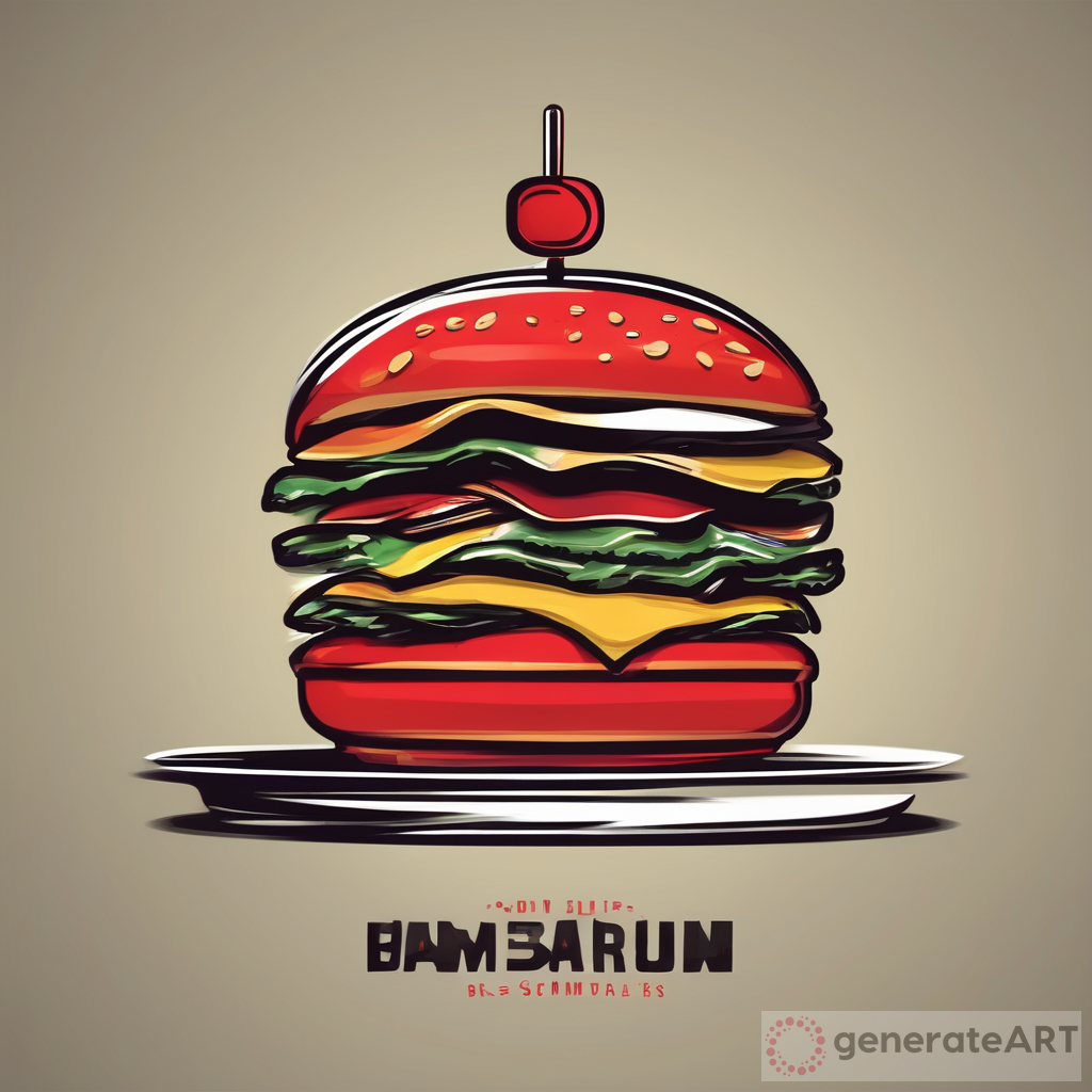 Creando un logotipo único para un restaurante de hamburguesas