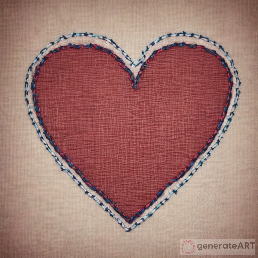 Exploring the Beauty of Stitch Heart Art