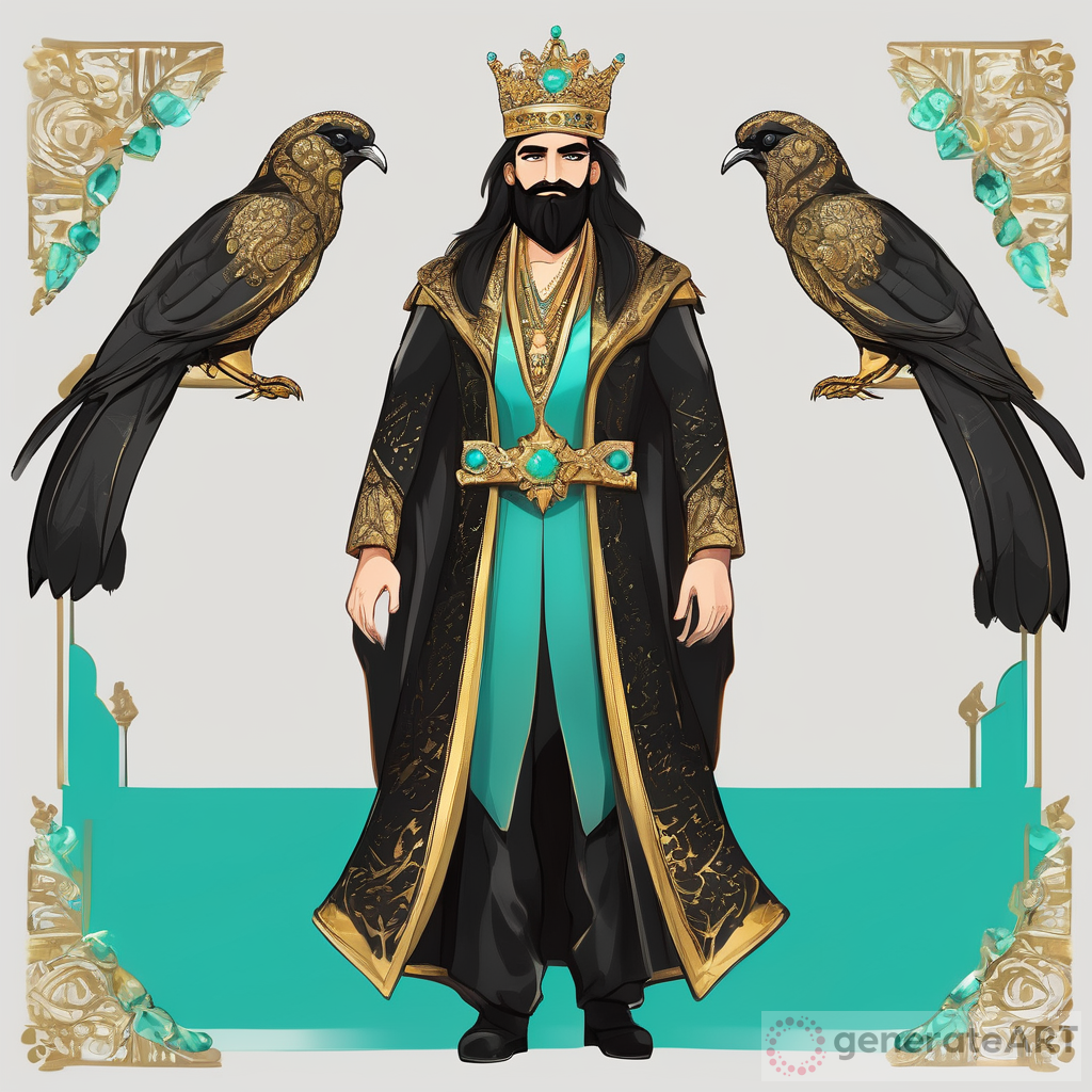 Designing a Modern Character Based on an Iranian Sultan