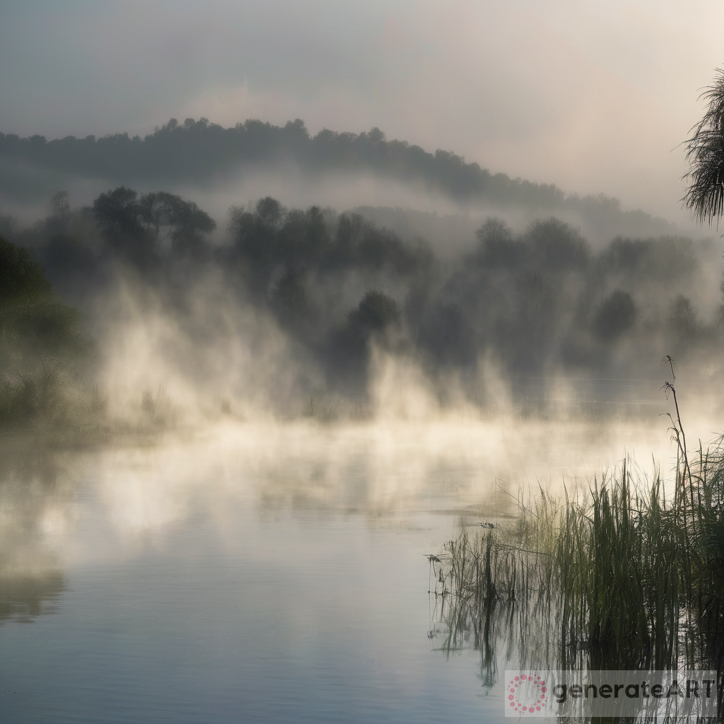 Explore the Enchanting Magic Mist over Water Area